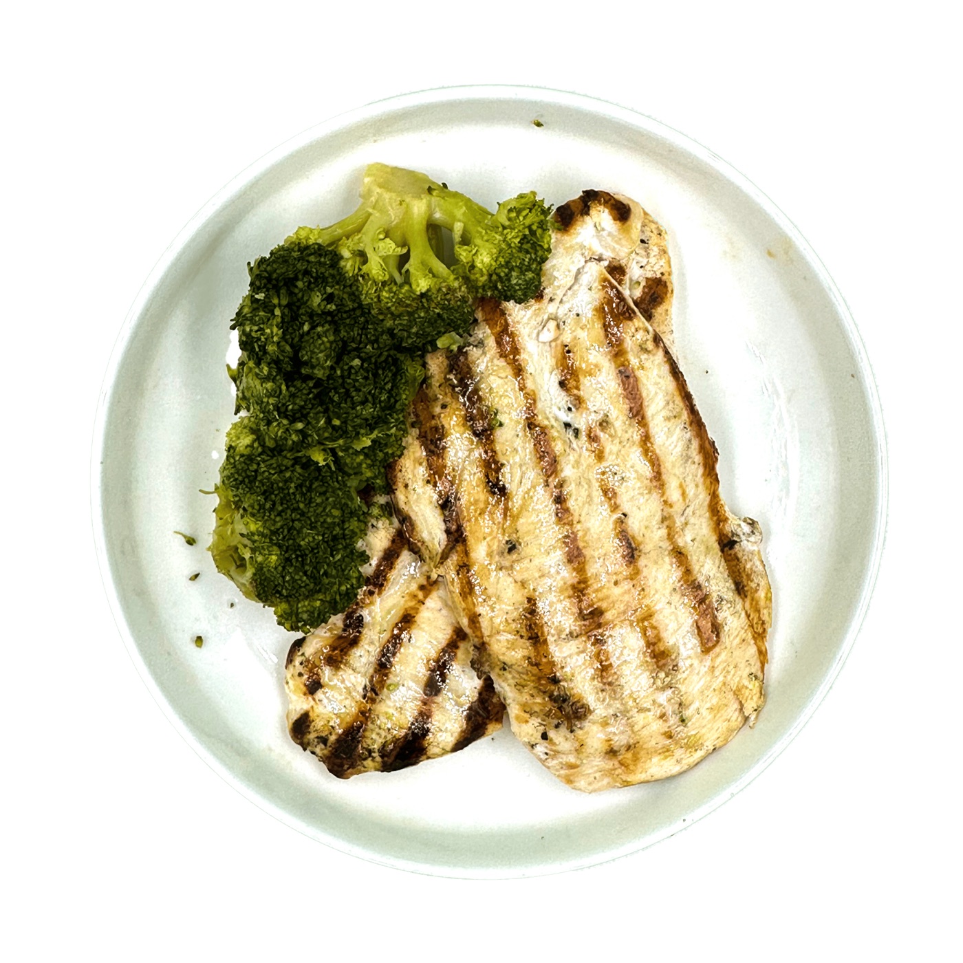 Filetto di Pollo alla Griglia e Broccoli